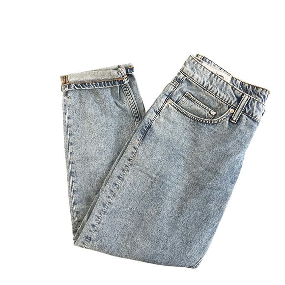 H&M &Denim Men’s Regular Tapered Cropped Jeans 33/32 - Picture 2 of 6